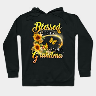 Blessed To Be Called Grandma Sunflower Lovers Grandma Hoodie